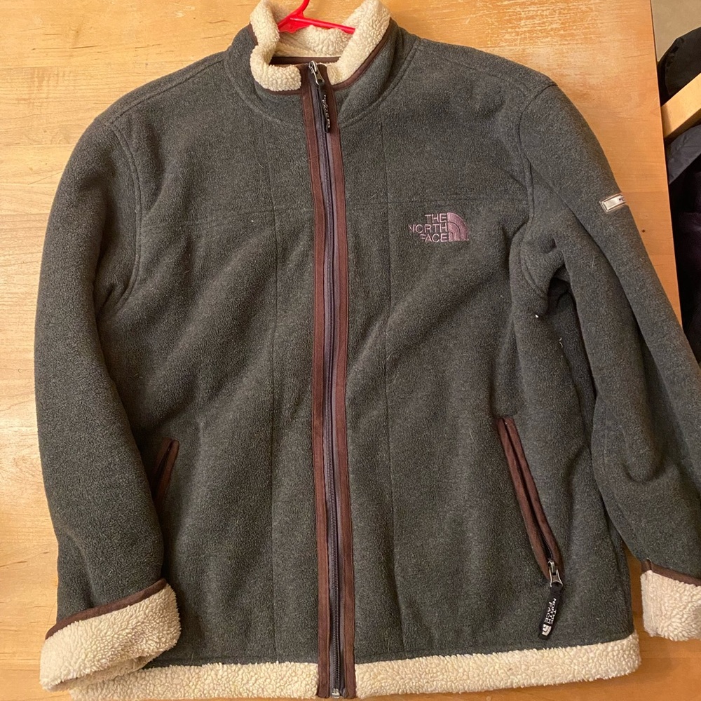 Fleece lined warm North Faced jacket!